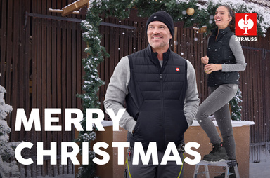 Gutscheinmotiv im Design Merry Christmas Couple 